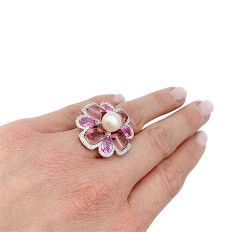 chanel flower ring replica